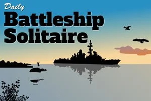 Tägliches Schlachtschiff Solitaire