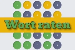Wort Raten mit deutschen Wörtern